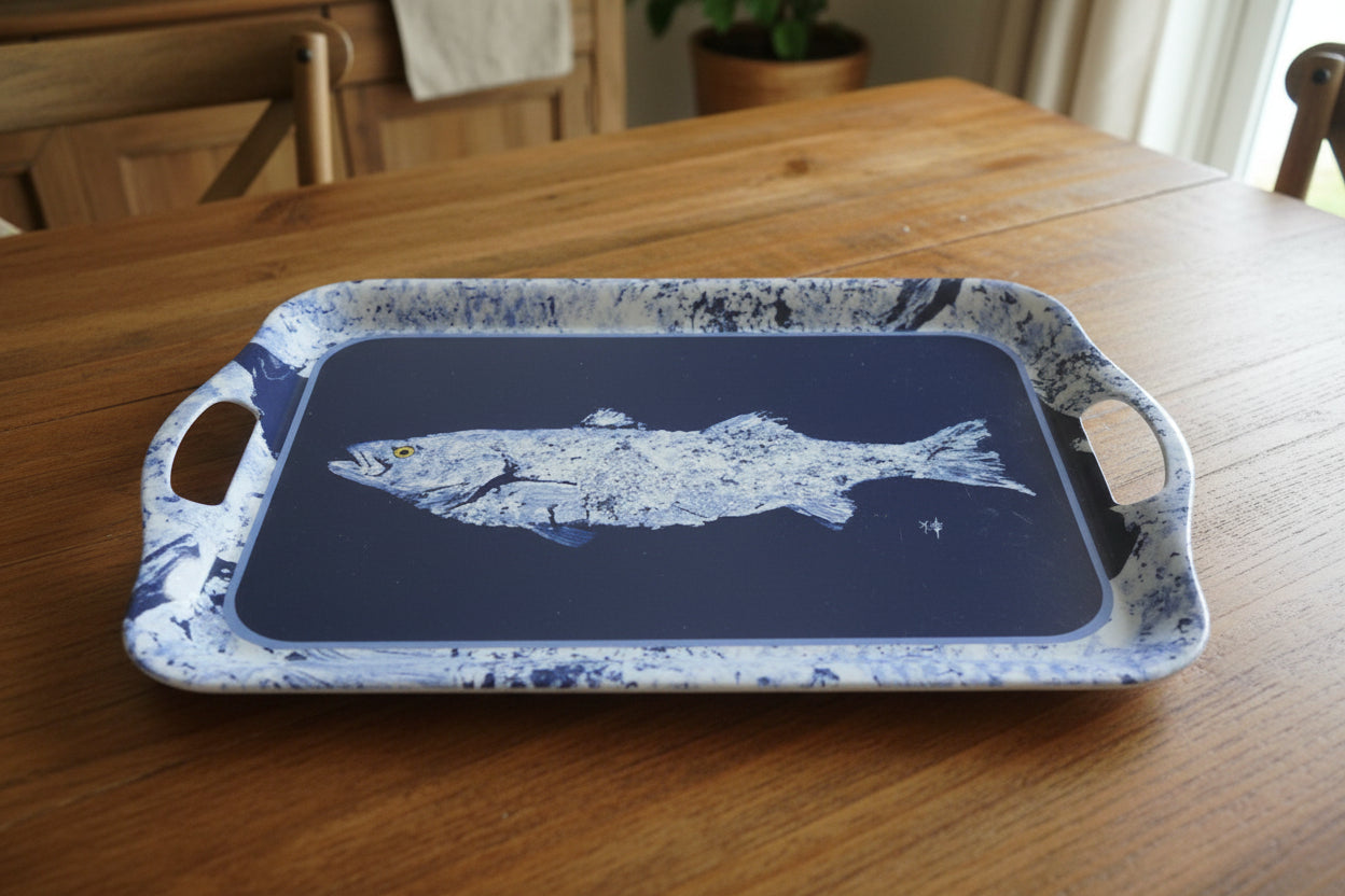 Melamine Fish Serving Tray