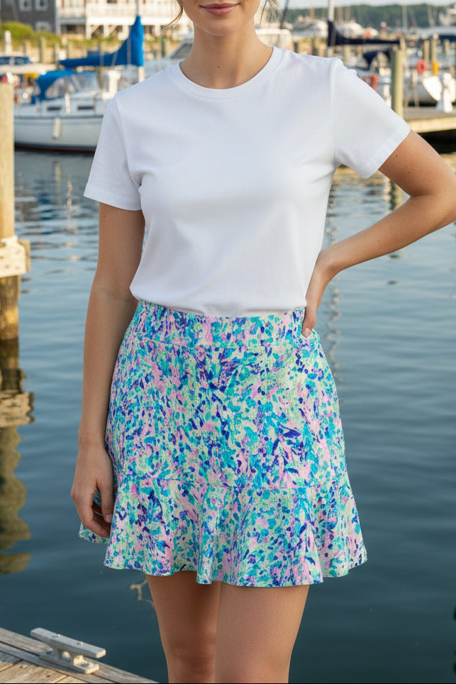 LuLu B Flounce Skort