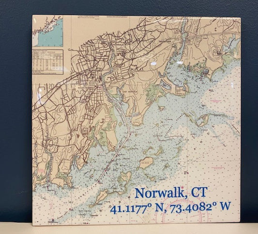 Norwalk Chart Trivet