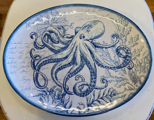 Oceanic Melamine Platter