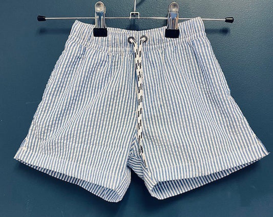Boys Seersucker Bathing Suit
