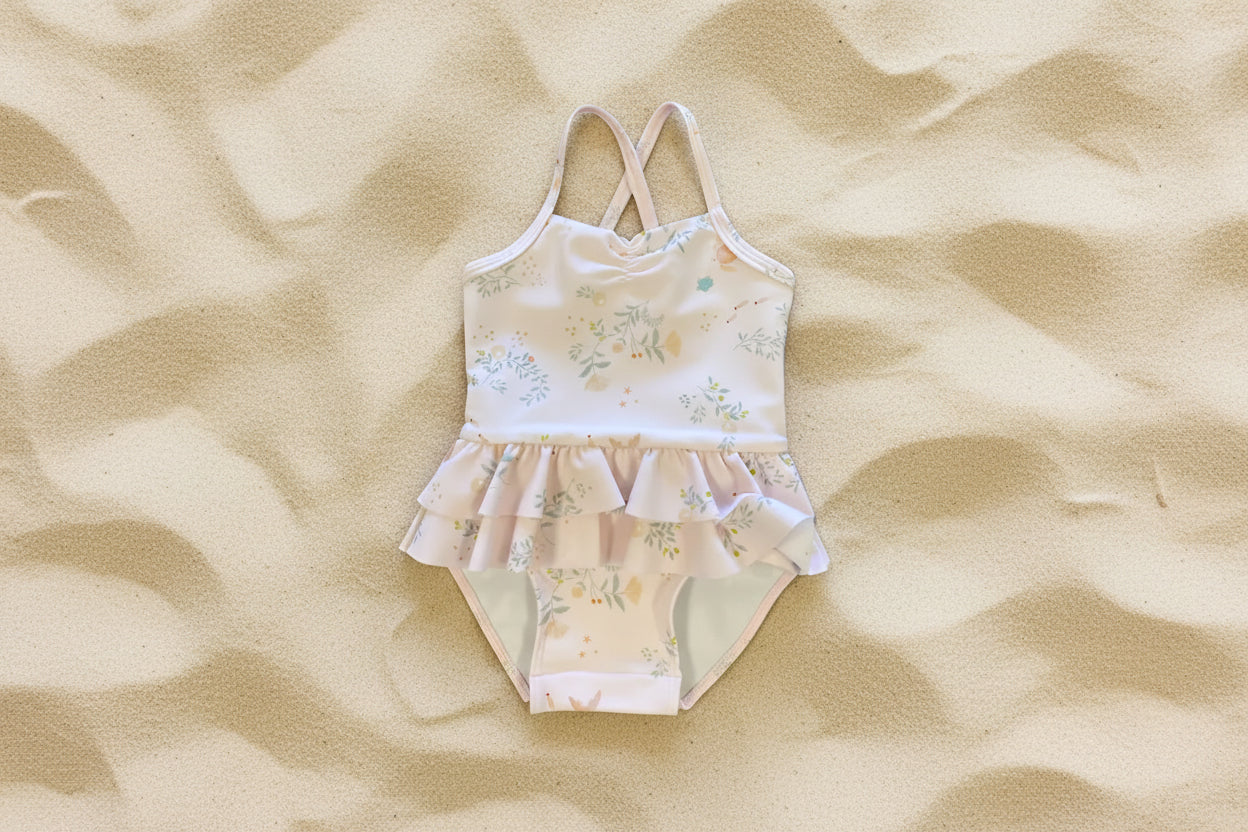 Elegant Baby Pink Sea Magic Swim Suit