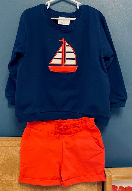 Sailboat Short Set
