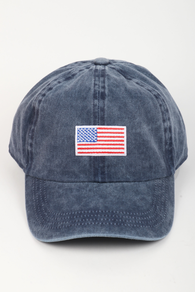 American Flag Baseball Cap