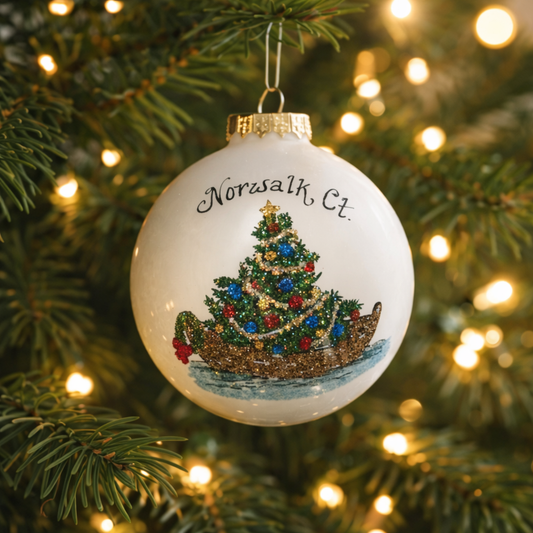 Norwalk Handpainted Ornament
