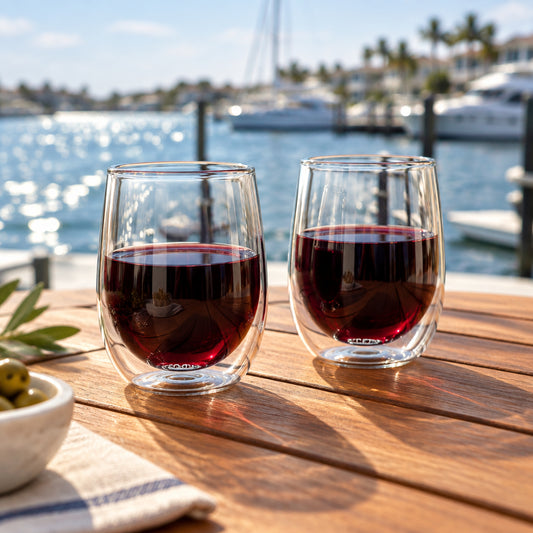 CORKCICLE Stemless Glass Set