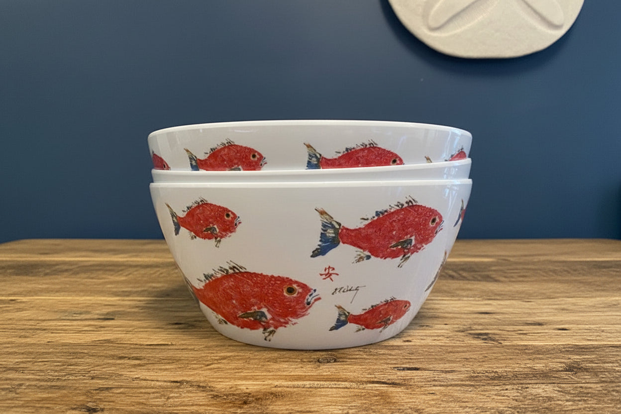 Melamine Fish Bowl