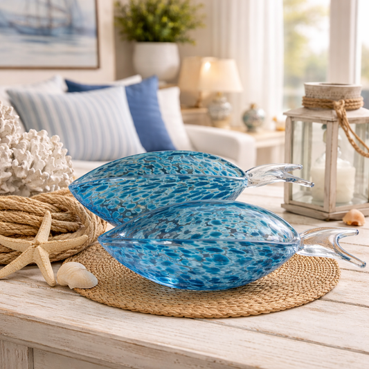 Glass Whale Bowl