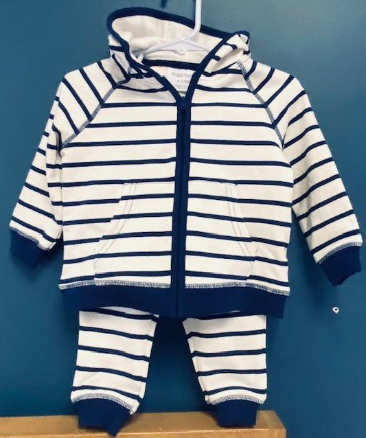 French Stripe Sweatsuit