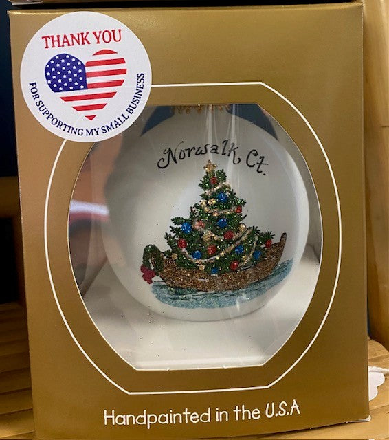 Norwalk Handpainted Ornament