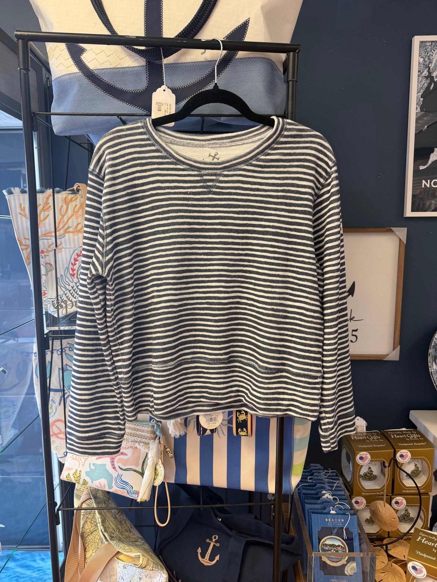 Terry Cloth Long Sleeve Shirt