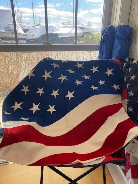 American Flag Beach Towel