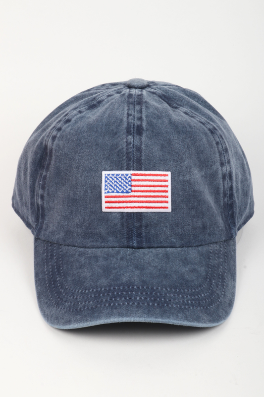 American Flag Baseball Cap
